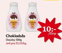 MatArket Dazzley Chokladsås erbjuda