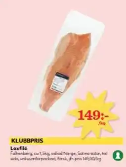 Hemköp Laxfilé erbjuda