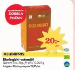 Hemköp Ekologiskt vetemjöl erbjuda
