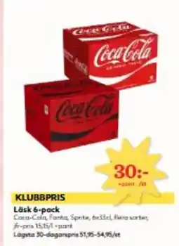 Hemköp Läsk 6-pack erbjuda