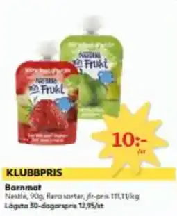 Hemköp Barnmat erbjuda