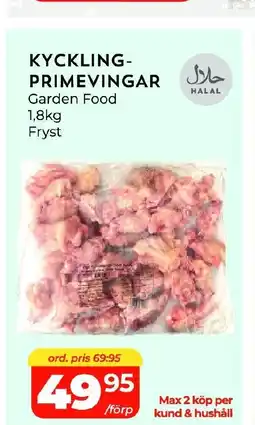 Matrix Butikerna Kyckling- primevingar erbjuda