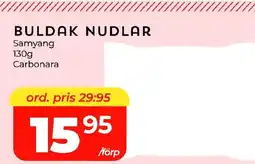Matrix Butikerna BULDAK NUDLAR erbjuda