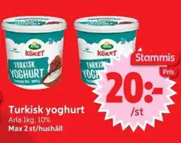Nya Pulsen Turkisk yoghurt erbjuda