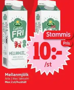 Nya Pulsen Mellanmjölk erbjuda