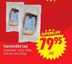 Nya Pulsen Varmrökt lax erbjuda