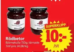 Nya Pulsen Rödbetor erbjuda