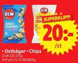 Nya Pulsen Ostbågar • Chips erbjuda