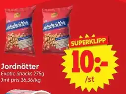 Nya Pulsen Jordnötter erbjuda