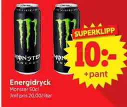 Nya Pulsen Energidryck erbjuda