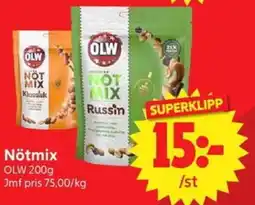 Nya Pulsen Nötmix erbjuda