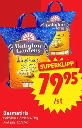 Nya Pulsen Basmatiris erbjuda