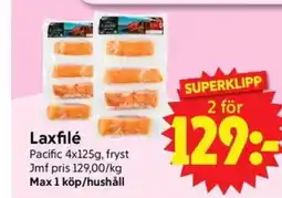 Nya Pulsen Laxfilé erbjuda