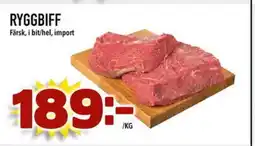 Din Mat RYGGBIFF erbjuda