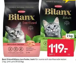 Rusta Best Friend Bilanx torrfoder, katt erbjuda