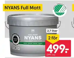 Rusta NYANS Full Matt erbjuda