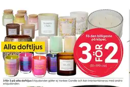 Rusta Alla doftljus erbjuda