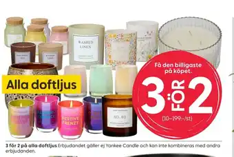 Rusta Alla doftljus erbjuda