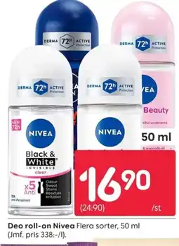 Rusta Deo roll-on Nivea erbjuda