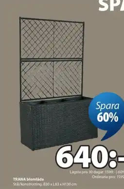 JYSK TRANA blomlåda erbjuda