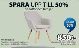 JYSK UDSBJERG fåtölj erbjuda