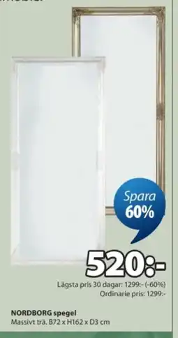 JYSK NORDBORG spegel erbjuda