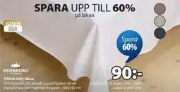 JYSK VANJA slätt lakan erbjuda
