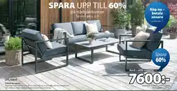 JYSK VONGE loungeset erbjuda