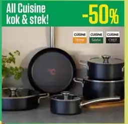 ÖoB All Cuisine kok & stek! erbjuda