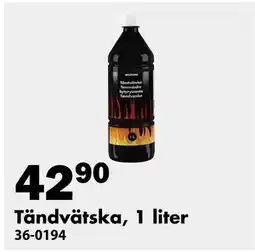 Biltema Tändvätska, 1 liter erbjuda