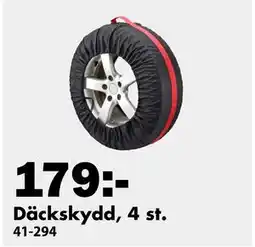 Biltema Däckskydd, 4 st erbjuda
