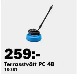 Biltema Terrasstvätt PC 4B erbjuda