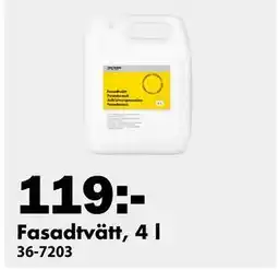 Biltema Fasadtvätt, 4 l erbjuda