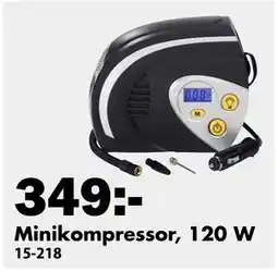 Biltema Minikompressor, 120 W erbjuda