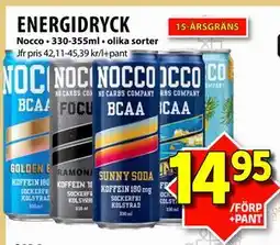 Matvärlden Tensta ENERGIDRYCK erbjuda