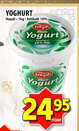Matvärlden Tensta YOGHURT erbjuda