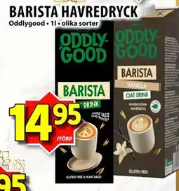 Matvärlden Tensta BARISTA HAVREDRYCK erbjuda