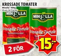 Matvärlden Tensta KROSSADE TOMATER erbjuda