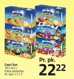 Fleggaard Capri sun erbjuda