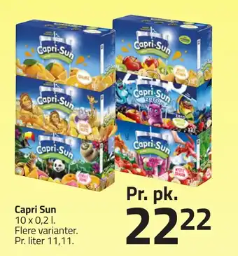 Fleggaard Capri sun erbjuda