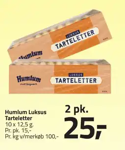 Fleggaard HUMLUM Luksus tarteletter erbjuda