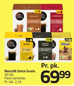 Fleggaard NESCAFÉ Dolce gusto erbjuda