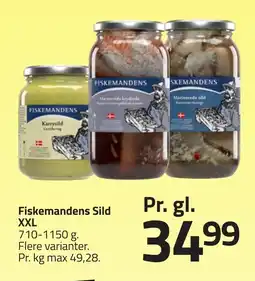 Fleggaard FISKEMANDENS Sild xxl erbjuda