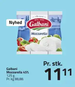 Fleggaard GALBANI Mozzarella 45% erbjuda