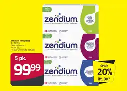 Fleggaard ZENDIUM Tandpasta erbjuda