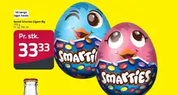 Fleggaard NESTLÉ Smarties gigant æg erbjuda