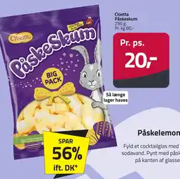 Fleggaard CLOETTA Påskeskum erbjuda