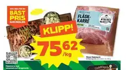 Stora Coop Färsk fläskkarré erbjuda