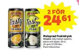 Stora Coop Kolsyrad fruktdryck erbjuda