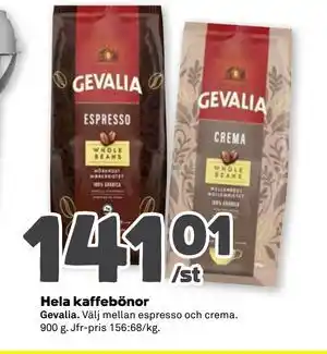 Stora Coop Hela kaffebönor erbjuda